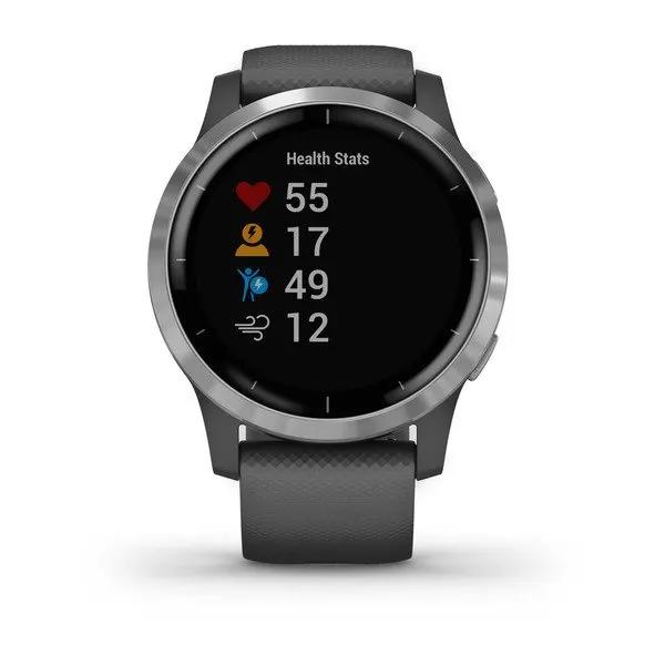 Đồng Hồ Garmin Vívoactive 4 Xám 45mm